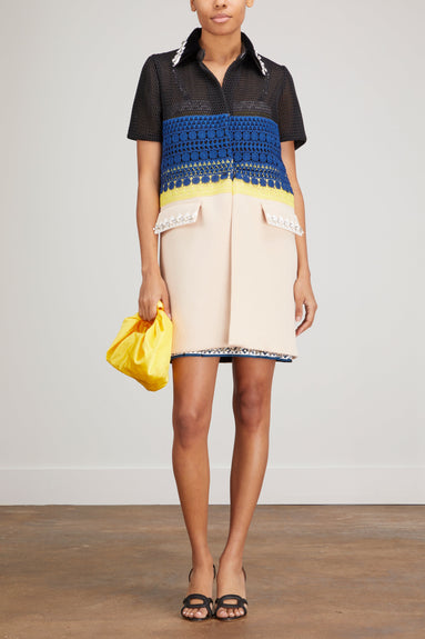 Sukeina Coats Embellished Bantu Coat in Multi Color