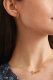 Sydney Evan Necklaces Small Pure "Love" Necklace in Yellow Gold Sydney Evan Small Pure "Love" Necklace in Yellow Gold