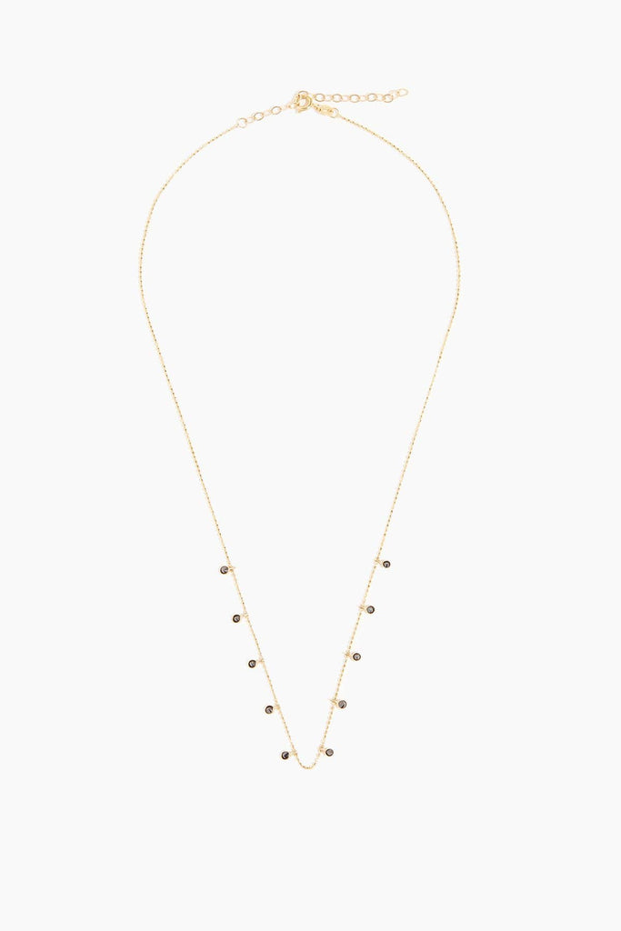 Theodosia Black Diamond Cleopatra Necklace in 14k Yellow Gold – Hampden ...