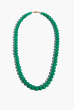 Theodosia Necklaces Candy Necklace in Kelly Green Carved Theodosia Candy Necklace in Kelly Green Carved