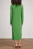 Tibi Dresses Serpentine Jersey Shirt Dress in Leaf Green Tibi Serpentine Jersey Shirt Dress in Leaf Green