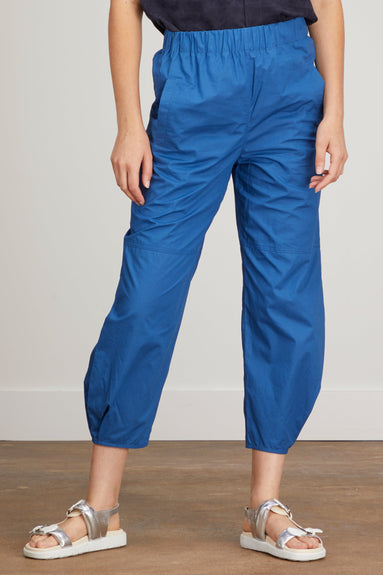 Tibi Pants Vintage Cotton Pull On Jogger in Serene Blue
