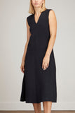 Tibi Dresses Angora V Neck Dress in Navy Tibi Angora V Neck Dress in Navy