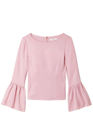 Tibi Clothing Corset Top in Pink Lilac
