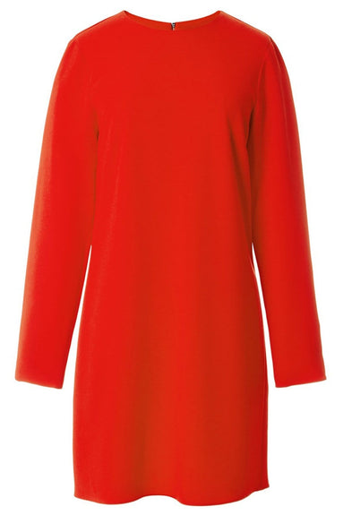 Tibi Clothing Triacetate Shift Dress in Red