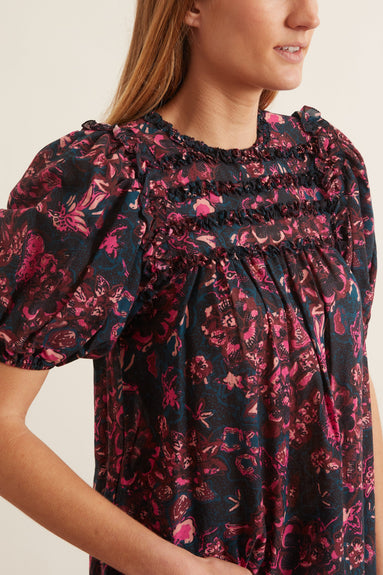 Ulla Johnson Tops Klea Top in Midnight Ulla Johnson Klea Top in Midnight