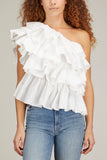 Ulla Johnson Tops Raquel Top in Blanc