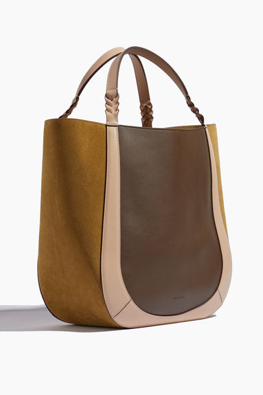 Ulla Johnson Tote Bags Albers Tote in Beech Colorblock Ulla Johnson Albers Tote in Beech Colorblock