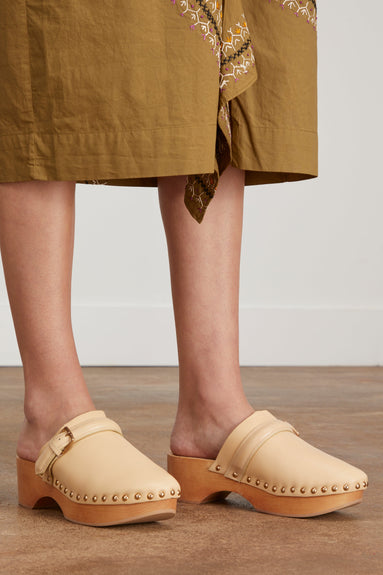 Ulla Johnson Sandals Corsica Clog in Deserto