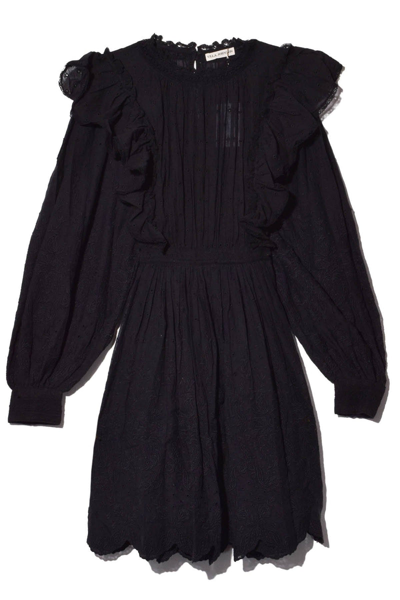 Ulla Johnson Dorithie Dress in Noir – Hampden Clothing