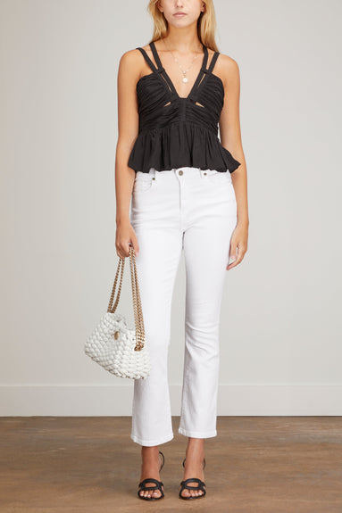 Ulla Johnson Tops Eliana Tank in Noir