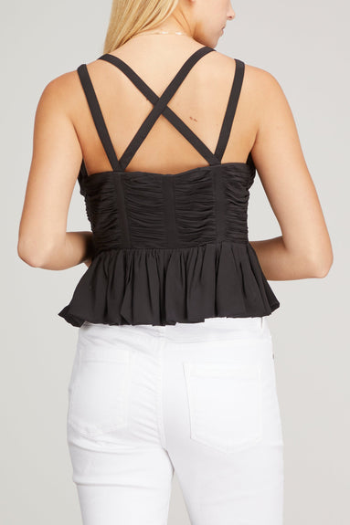 Ulla Johnson Tops Eliana Tank in Noir