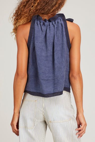 Ulla Johnson Tops Ezra Tank in Indigo