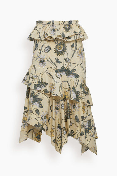 Ulla Johnson Skirts Ivette Skirt in Lemon Balm