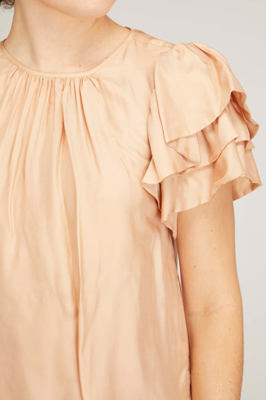 Ulla Johnson Tops Josefine Top in Macadamia