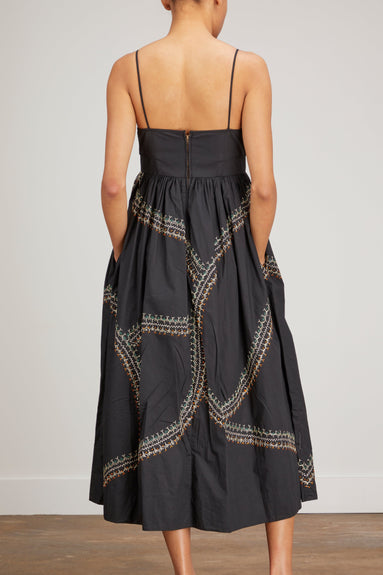 Ulla Johnson Dresses Mariza Dress in Noir