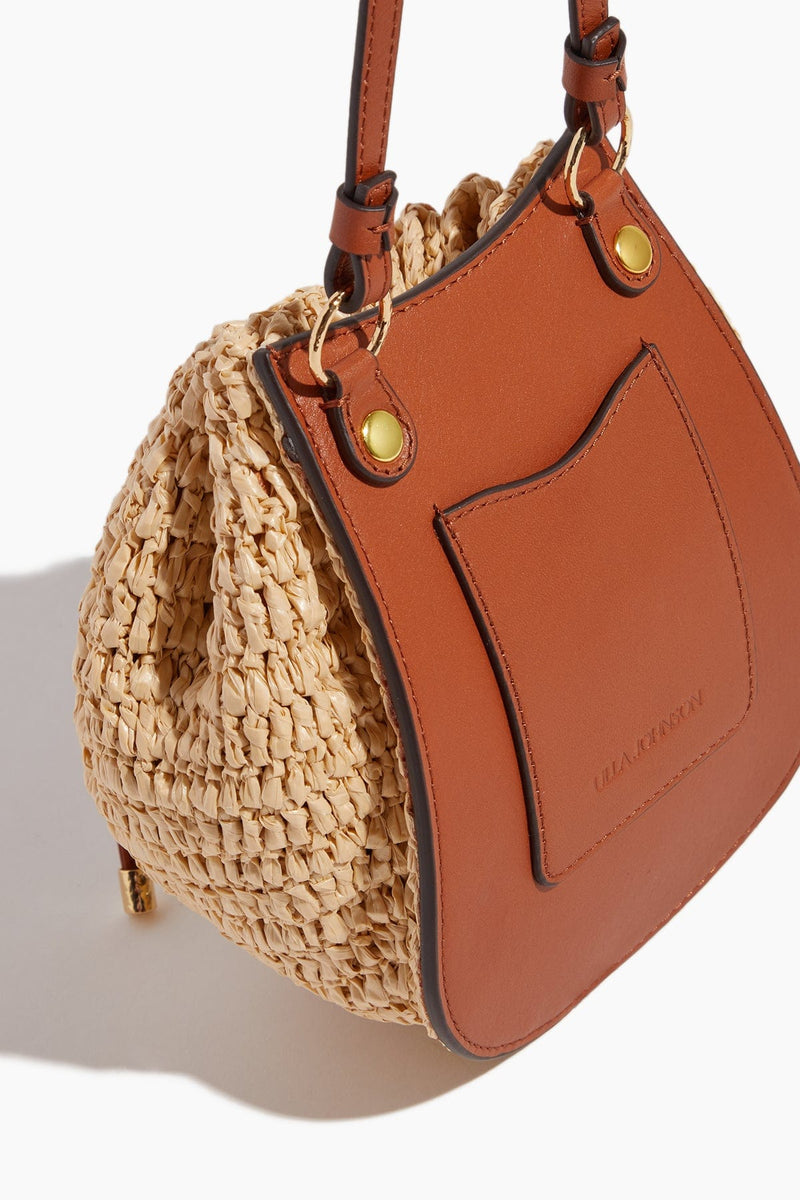 orange woven handbag – SoleJealous