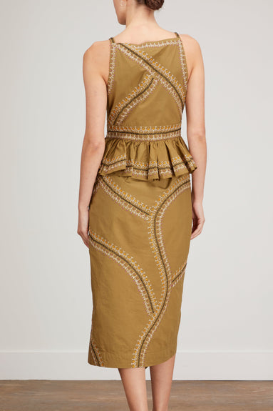 Ulla Johnson Dresses Sylvan Dress in Olive