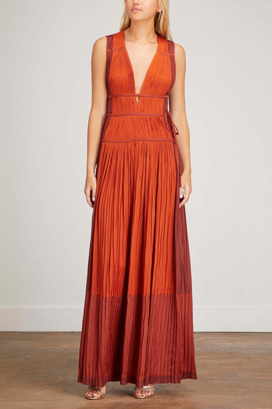 Ulla Johnson Dresses Valeria Gown in Agate
