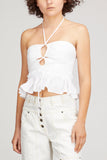 Ulla Johnson Tops Angelina Top in Blanc