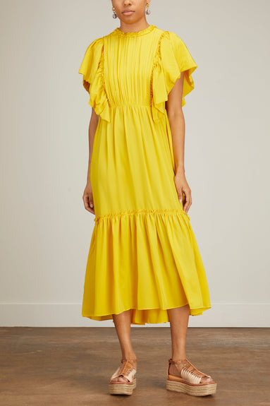 Ulla Johnson Dresses Ilaria Dress in Sunsprite
