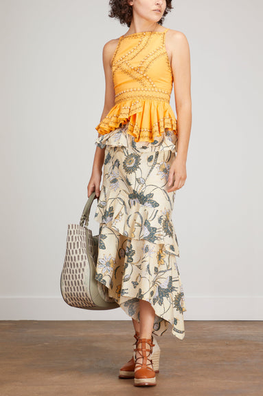 Ulla Johnson Skirts Ivette Skirt in Lemon Balm
