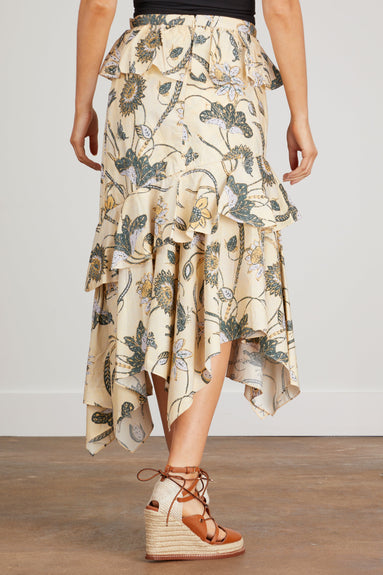 Ulla Johnson Skirts Ivette Skirt in Lemon Balm