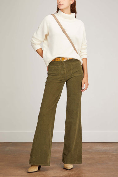 Nili Lotan Pants Florence Pant in Clover