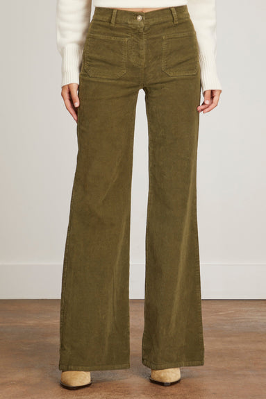 Nili Lotan Pants Florence Pant in Clover