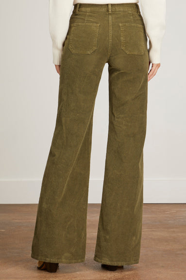Nili Lotan Pants Florence Pant in Clover