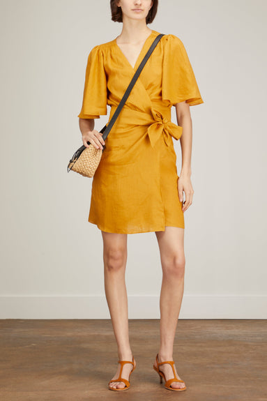 Vanessa Bruno Casual Dresses Tabasco Dress in Safran Vanessa Bruno Tabasco Dress in Safran