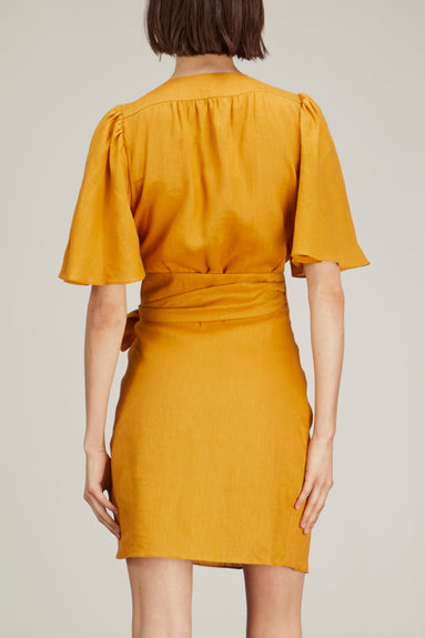 Vanessa Bruno Casual Dresses Tabasco Dress in Safran Vanessa Bruno Tabasco Dress in Safran