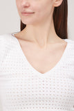 Victor Glemaud Tops Crop Top in White