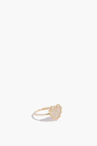 Vintage La Rose Rings Heart Ring in 14K Gold Vintage La Rose Heart Ring in 14K Gold