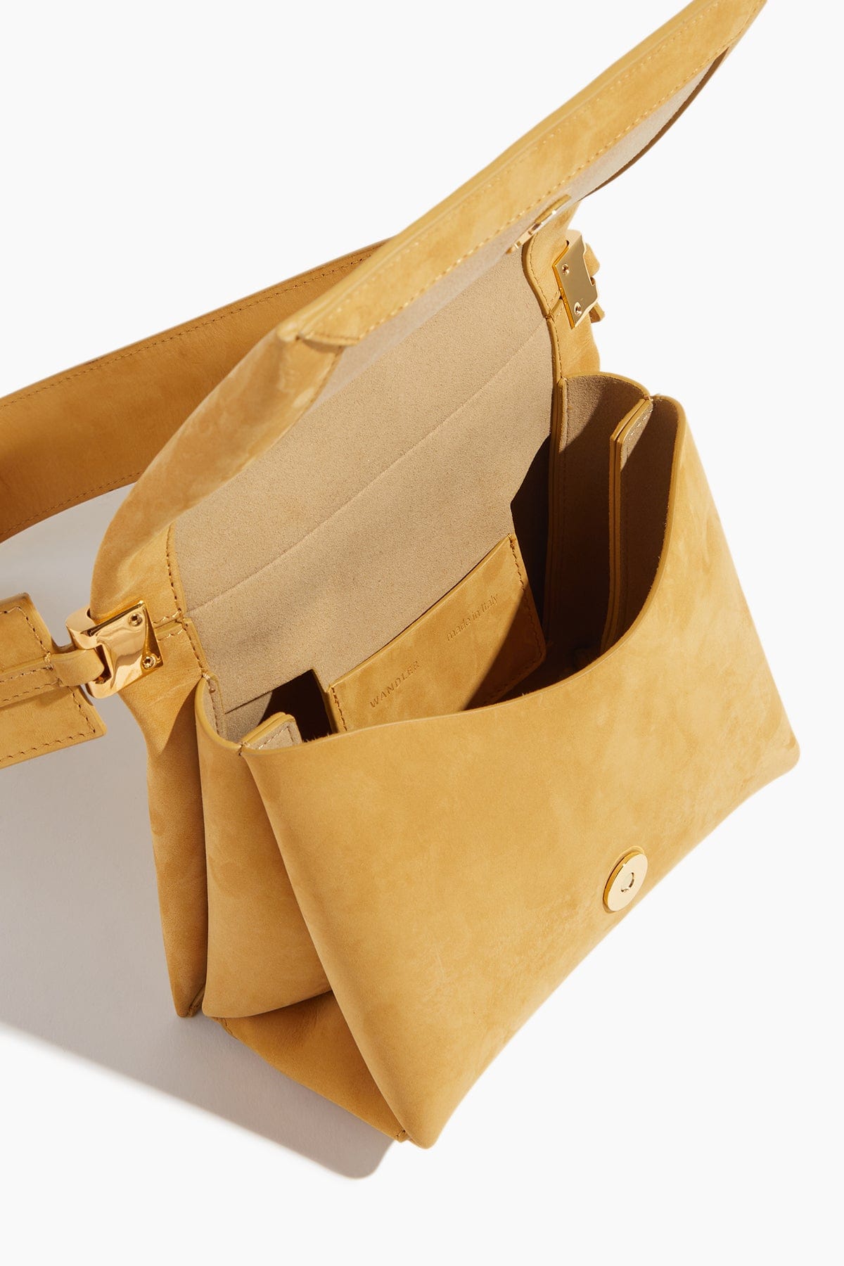 Wandler Shoulder Bags Uma Shoulder Box in Soft Woody Wandler Uma Shoulder Box in Soft Woody