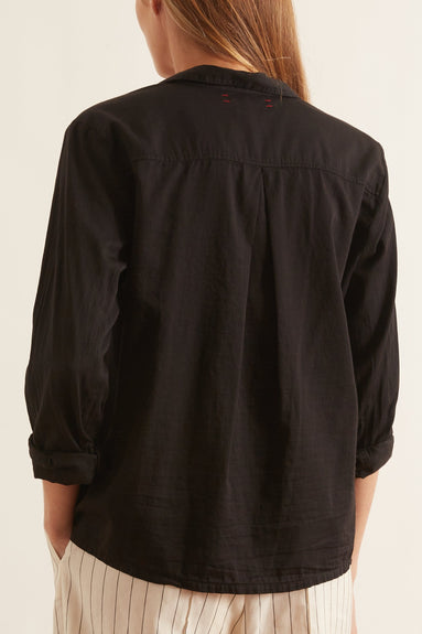 Xirena Tops Blaine Shirt in Vintage Black