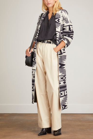 Xirena Sweaters Aleck Cardigan in Black Cream Xirena Aleck Cardigan in Black Cream