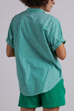 Xirena Tops Channing Shirt in Lucky Green