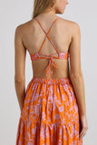 Xirena Swimwear Indi Bikini Top in Tropicana Orange Xirena Indi Bikini Top in Tropicana Orange