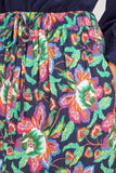 Xirena Skirts Sacha Skirt in Navy Flora Xirena Sacha Skirt in Navy Flora