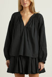 Xirena Tops Sawyer Top in Black Xirena Sawyer Top in Black