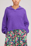 Xirena Sweaters Ally Sweater in Purple Iris