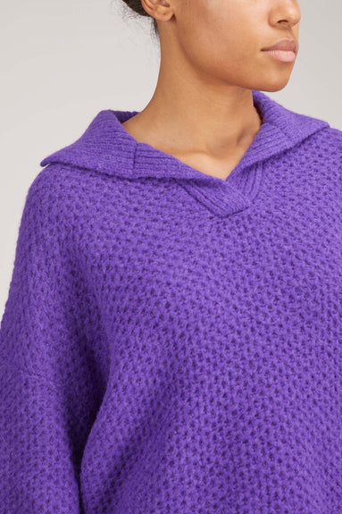 Xirena Sweaters Ally Sweater in Purple Iris