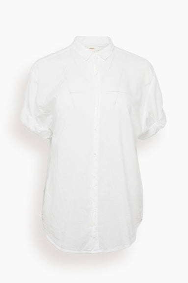 Xirena Tops Channing Shirt in White Xirena Channing Shirt in White