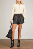 Xirena Tops Emilia Shirt in Cream Cord