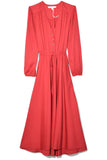 Xirena Dresses Phoebe Dress in Cut Ruby