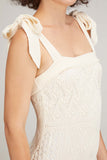 Zimmermann Dresses Anneke Patchwork Dress in Cream